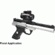 Leapers UTG 2.6in ITA Red/Green Micro Dot Sight with Integral QD Picatinny Mount, SCP-DS3026W