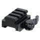 USED Leapers UTG 3-Slot QD Lever Mount Adaptor and Riser, Medium Profile, Black, MNT-RSQD403, EDEMO1