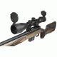 Leapers UTG 30mm 10X50 36 Color/IE Scope, SWAT AO, Etched Mil-dot, EZ-TAP, RG2W3224 Rings SCP3-UG105AOIEW