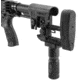 Leapers UTG 4.7in Low Profile Combat Foldable Metal Foregrip, QD Lock, Black, MNT-GRP002SQ