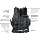Leapers UTG 547 Law Enforcement Tactical Vest, Left Handed, Black, PVC-V547BL
