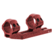 Leapers UTG Accu-Sync 30mm Medium Profile 50mm Offset Pic. Rings, Red Anodize AIR31850AR