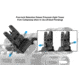 Leapers UTG ACCU-SYNC Offset Deployable Front Sight, Black, MT-745