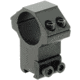 UTG Pro ACCUSHOT 1in/2PCs High Profile Airgun Rings Pair, Black, RGPM-25H4