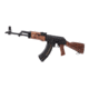 Leapers UTG AK/AKM Windowed Polymer Magazine, 7.62X39mm, 30 Round, Black, RBT-AKM30-30RD