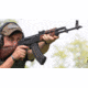 Leapers UTG AK/AKM Windowed Polymer Magazine, 7.62X39mm, 30 Round, Black, RBT-AKM30-30RD