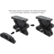 Leapers UTG Angled Index Mount, Keymod, Matte Black, TL-TRK01