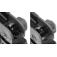 Leapers UTG AR15 Enhanced Carry Handle Rear Sight, Picatinny, Black, MT-950X