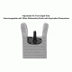 Leapers UTG Top Mounted Deployable Front Sight, Black, MT-750X