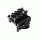 Leapers UTG LE Rated Double Rail/3 Slot Angle Mount w/Integral QD Lever Lock MAD0340