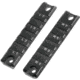 Leapers UTG G36 Picatinny Rail Set, 2-piece Short, Black, MNT-P501