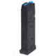 Leapers UTG GL917 Polymer Glock Magazine, 17 Round, 9mm, Black, RBT-GL917-17RD