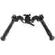 Leapers UTG Goliath Bipod, 6in - 8in, Picatinny, Black, TL-BPFS03Q
