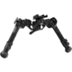 Leapers UTG Goliath Bipod, 6in - 8in, Picatinny, Black, TL-BPFS03Q
