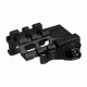 Leapers UTG LE Rated Quad-Rail/2 Slot Angle Mount w/Integral QD Lever Lock System MAQ022255, EDEMO1