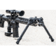 Leapers UTG Over Bore Bipod, 7 in-11in Center Height, Picatinny, Black, TL-BPOB01-A