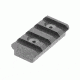 Leapers UTG PRO 1.57in 4-Slot Keymod Picatinny Rail Section, Black MTURS04S