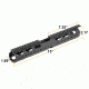 EDEMO UTG Pro AR15 15in Carbine Length SuperSlim Drop-in Handguard, Black, MTU015SS, EDEMO4