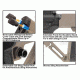 Leapers UTG PRO Model4 Combat Ops S1 Mil-Spec Butt Stock-FDE, _x000D_ RBUS1DMS