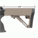 Leapers UTG PRO Model4 Combat Ops S1 Mil-Spec Butt Stock-FDE, _x000D_ RBUS1DMS