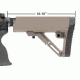 Leapers UTG PRO Model4 Combat Ops S1 Mil-Spec Butt Stock-FDE, _x000D_ RBUS1DMS