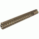 Leapers UTG PRO AR15 15in. Keymod Free Float Handguard-Burnt Bronze, Gun Metal MTU019SSKZ