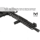 Leapers UTG PRO Arwen 15in M-LOK Free Float Handguard, Black, MTU047SEM