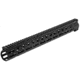 Leapers UTG PRO Arwen 17in M-LOK Free Float Handguard, Black, MTU048SEM