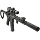 Leapers UTG PRO Forerunner 10in M-LOK Free Float Handguard, Black, MTU045SPM