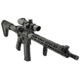 Leapers UTG PRO Forerunner 15in M-LOK Free Float Handguard, Black, MTU047SPM