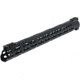 Leapers UTG PRO Forerunner 17in M-LOK Free Float Handguard, Black, MTU048SPM