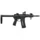 Leapers UTG PRO Forerunner 5in M-LOK Free Float handguard, Black, MTU049SPM
