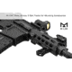 Leapers UTG PRO Forerunner 5in M-LOK Free Float handguard, Black, MTU049SPM