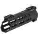 Leapers UTG PRO Forerunner 7in M-LOK Free Float Handguard, Black, MTU044SPM