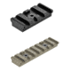 Leapers UTG PRO M-LOK Picatinny Rail Sections, Black, Flat Dark Earth Cerakote