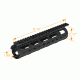 Leapers UTG PRO Model 4/15 Mid Length Super Slim Drop-in Handguard, MTU007SS, EDEMO2