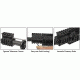 Leapers UTG PRO Model 4 High Pro Quad-rail Gas Block for .75in Barrel, Black, MTU012H4