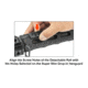 Leapers UTG PRO Rail for Super Slim Drop-in Handguard, 2 Slots, _x000D_ MTURS03S