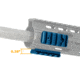 Leapers UTG PRO Rail for Super Slim Free Float Handguard, 5 Slots, MTURS02S