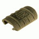 Leapers UTG Super Slim Rubber Rail Guard 12 Pack, 0.3oz/PC, OD Green RB-HP12G-B