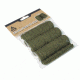 Leapers UTG Super Slim Rubber Rail Guard 12 Pack, 0.3oz/PC, OD Green RB-HP12G-B