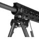 Leapers UTG Tactical OP Bipod, Quick Detach, 8.0-12.4in Center Height, Black, TL-BP88Q