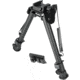 Leapers UTG Tactical OP Bipod, Quick Detach, 8.0-12.4in Center Height, Black, TL-BP88Q