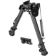 Leapers UTG Tactical OP Bipod, Quick Detach, 8.0-12.4in Center Height, Black, TL-BP88Q