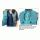 Leapers UTG True Huntress Female Sporting Vest, Gray/Blue PVC-VF21GB