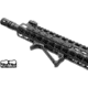 Leapers UTG Ultra Slim Angled Foregrip, Keymod, Matte Black, MT-AFGK01