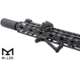 Leapers UTG Ultra Slim Angled Foregrip, M-LOK, Matte Black, MT-AFGM01