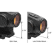Leapers UTG UTG ACCU-SYNC 2521R Dot Sight, Red 3.0 MOA Single Dot, for Mini ACOG Footprint, Black, OP-DS2521R