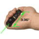 Leapers UTG W/E Adjustable Compact Green Laser with Rings, Black, SCP-LS279