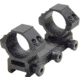 Leapers Weaver Style 30mm Full Size Integral Medium Profile, See-Thru Mount, For Scopes Up to 45mm Obj., 4 Top Screws RGWM2PA-30M4